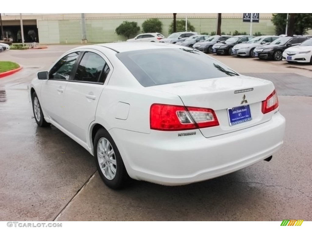 2011 Galant FE - White Pearl / Gray Sport photo #5
