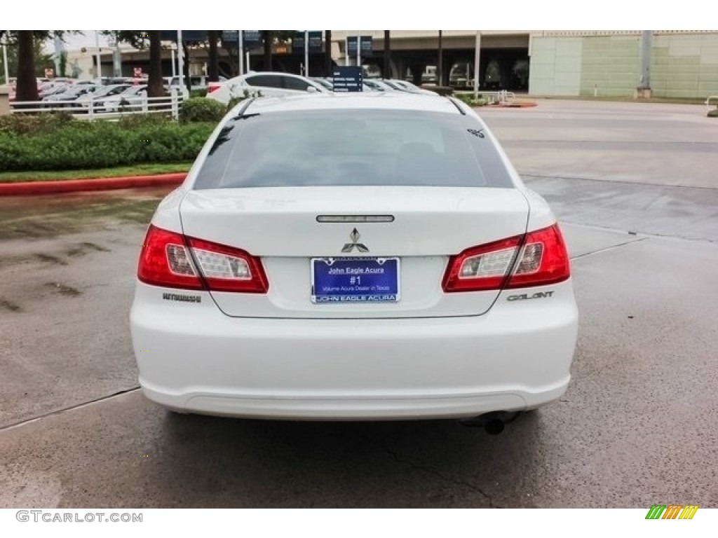 2011 Galant FE - White Pearl / Gray Sport photo #6