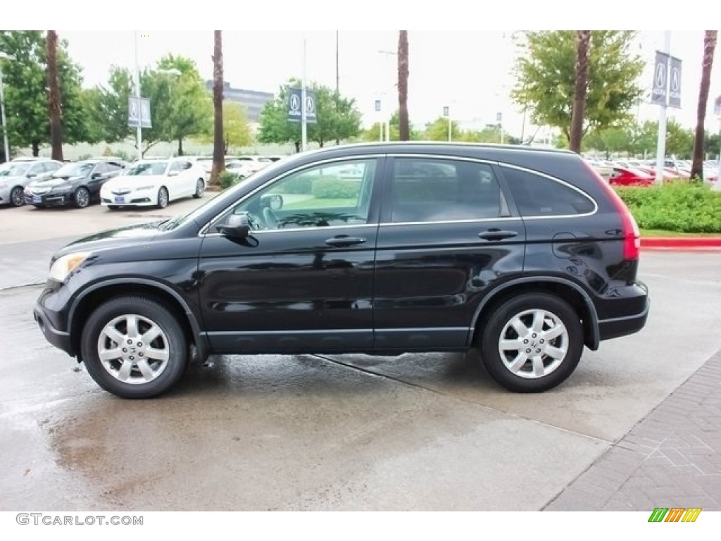 2008 CR-V EX - Nighthawk Black Pearl / Black photo #4