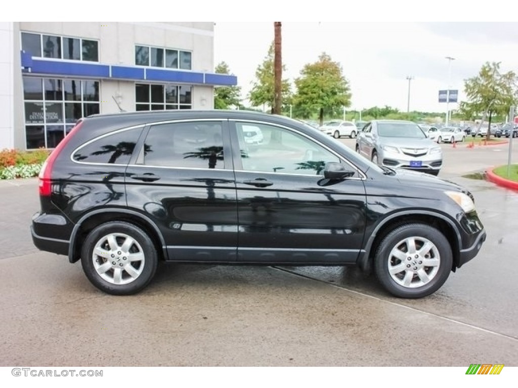 2008 CR-V EX - Nighthawk Black Pearl / Black photo #8