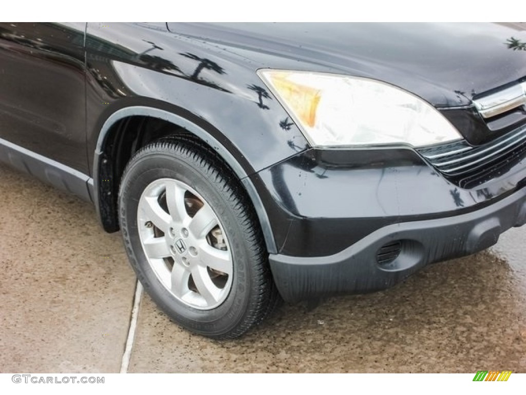 2008 CR-V EX - Nighthawk Black Pearl / Black photo #10