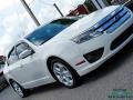 2011 White Suede Ford Fusion SE  photo #29