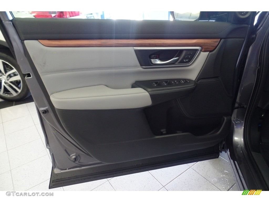 2017 CR-V Touring AWD - Modern Steel Metallic / Gray photo #5