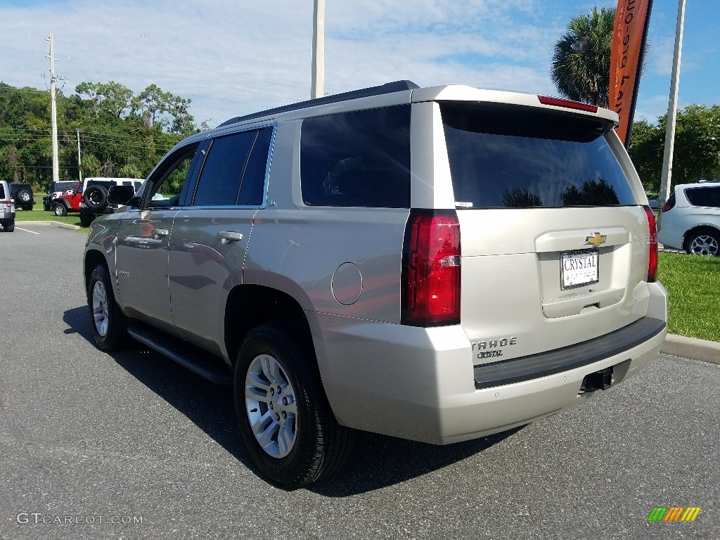 2017 Tahoe LT - Champagne Silver Metallic / Jet Black photo #3
