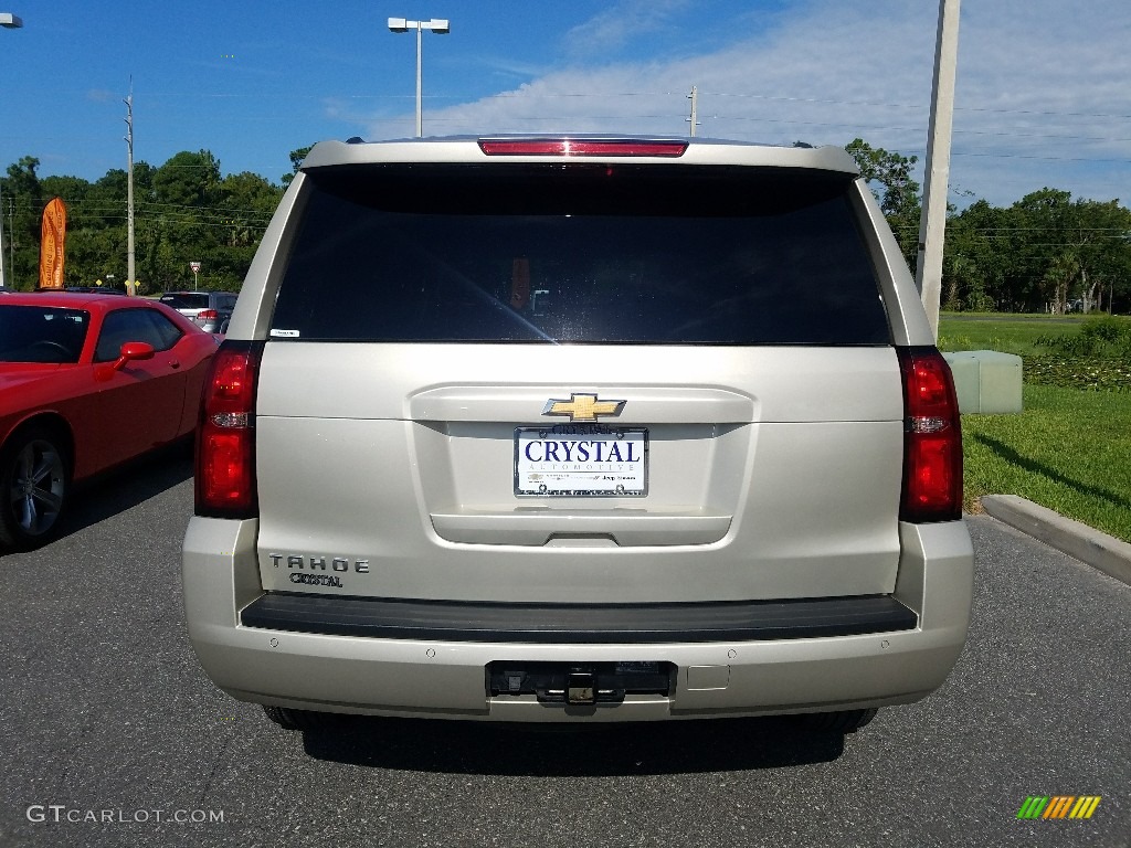 2017 Tahoe LT - Champagne Silver Metallic / Jet Black photo #4