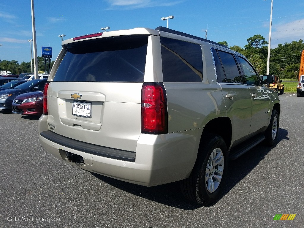 2017 Tahoe LT - Champagne Silver Metallic / Jet Black photo #5