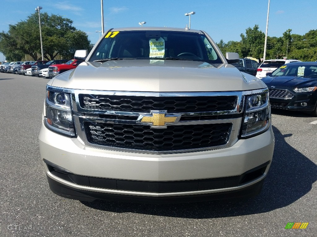 2017 Tahoe LT - Champagne Silver Metallic / Jet Black photo #8