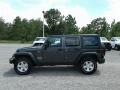 2017 Granite Crystal Metallic Jeep Wrangler Unlimited Sport 4x4  photo #2