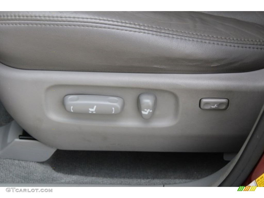 2007 Highlander V6 - Maroon / Ash Gray photo #17
