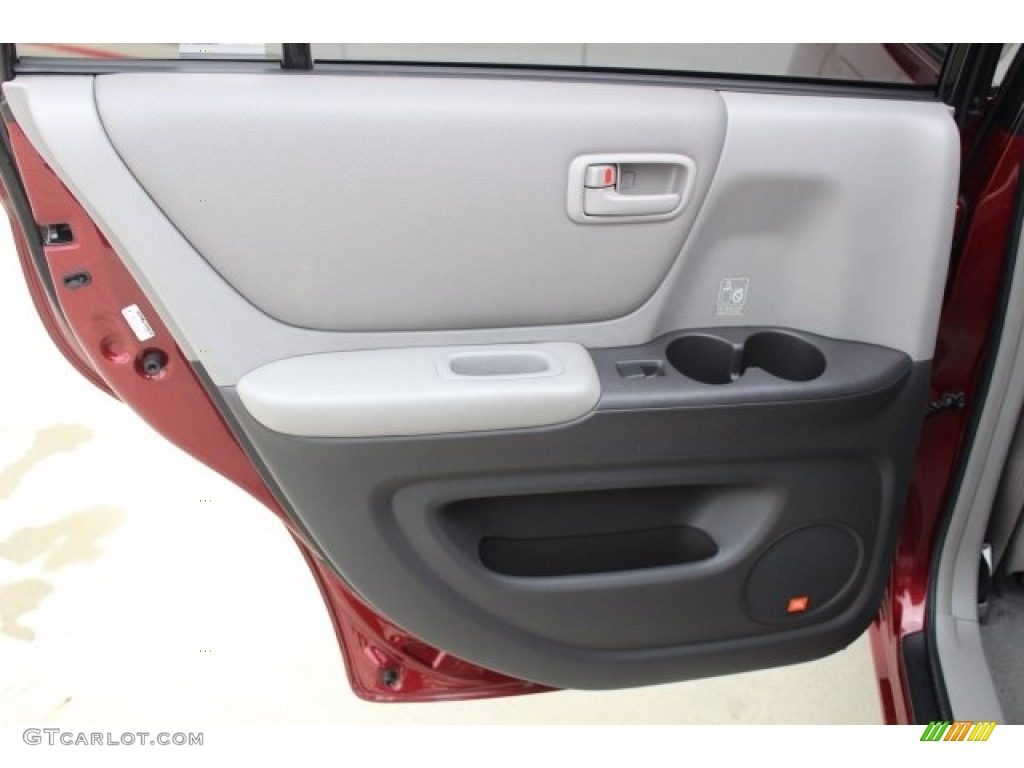 2007 Highlander V6 - Maroon / Ash Gray photo #23