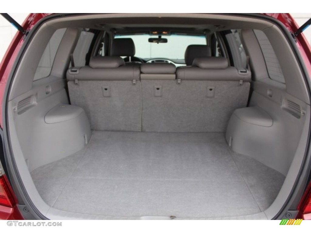 2007 Highlander V6 - Maroon / Ash Gray photo #27