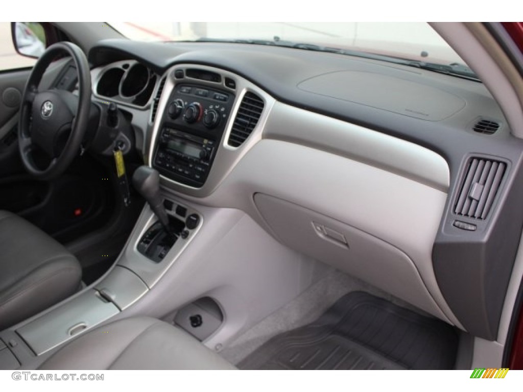 2007 Highlander V6 - Maroon / Ash Gray photo #31