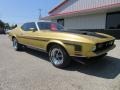 Medium Yellow Gold 1972 Ford Mustang Mach 1 Coupe Exterior