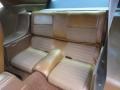 1972 Ford Mustang Saddle Brown Interior Rear Seat Photo