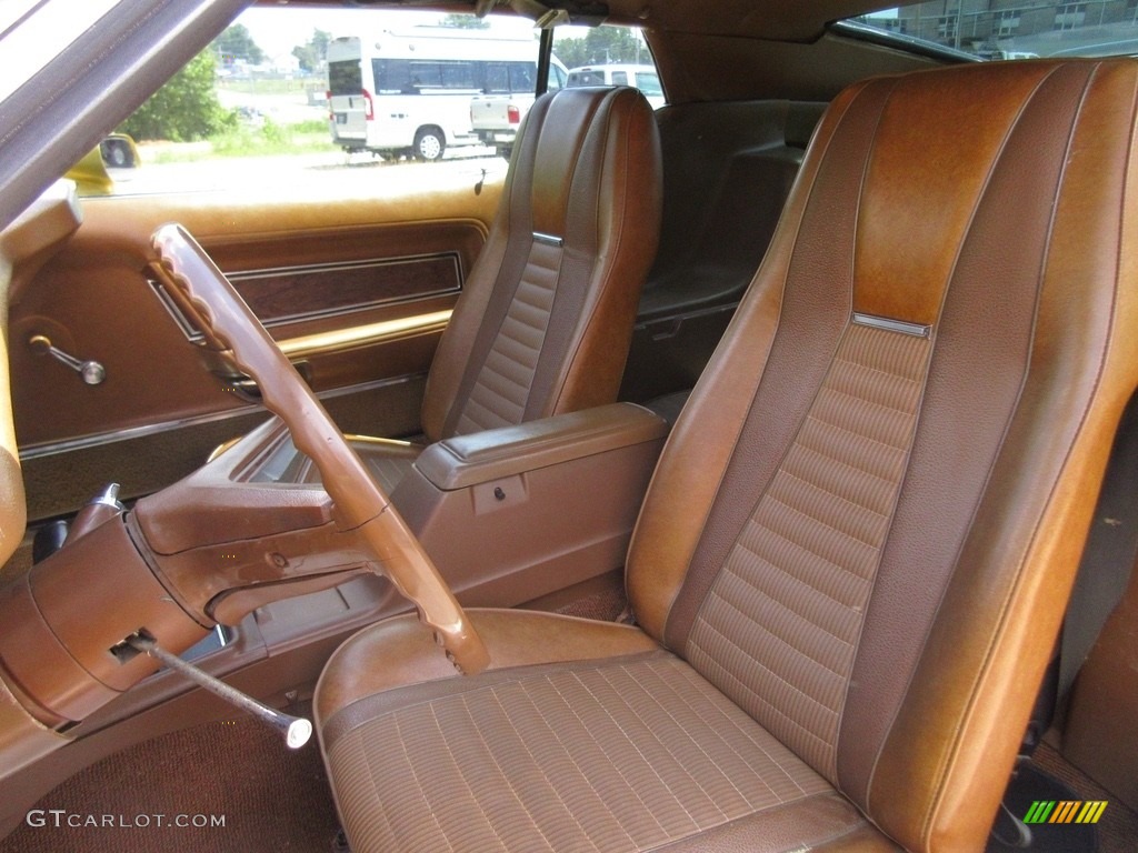 1972 Ford Mustang Mach 1 Coupe Front Seat Photo #122132225