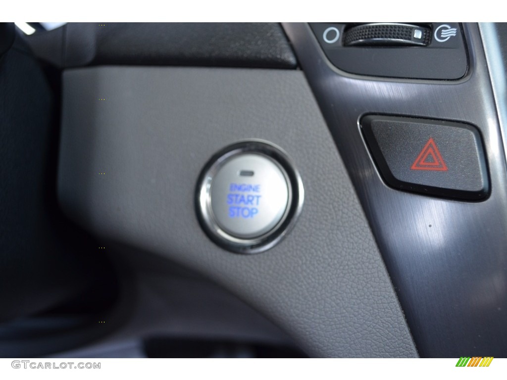 2012 Sonata Hybrid - Silver Frost Metallic / Gray photo #24