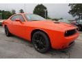 2017 Go Mango Dodge Challenger SXT  photo #4