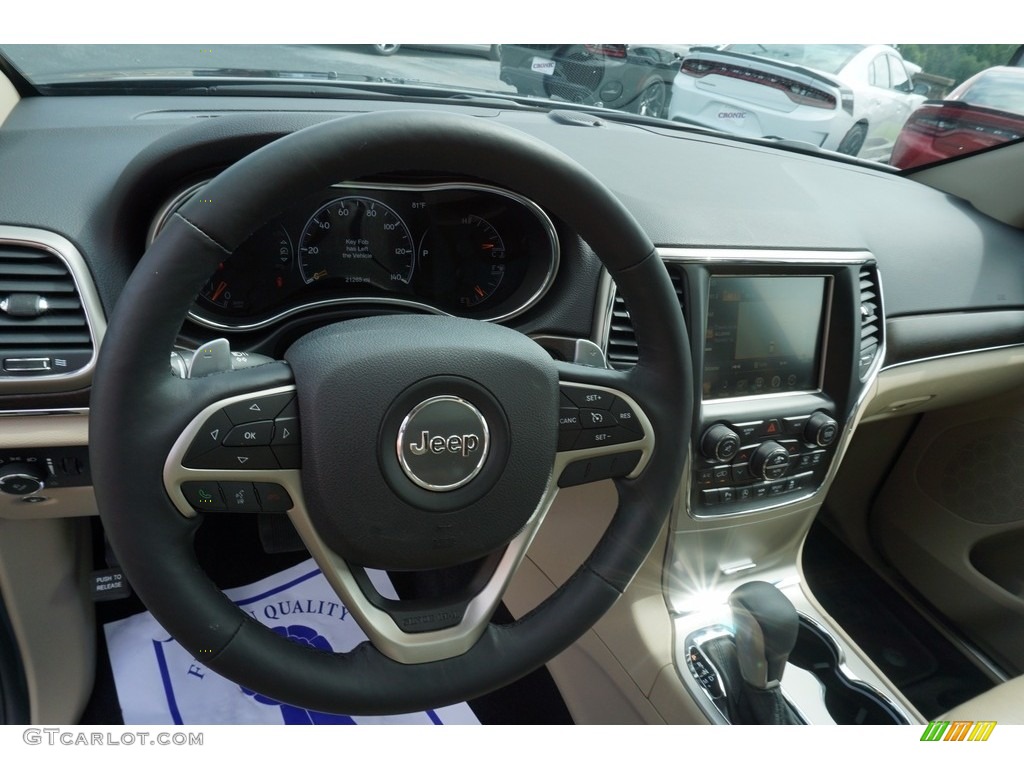 2017 Grand Cherokee Limited - Diamond Black Crystal Pearl / Black/Light Frost Beige photo #10