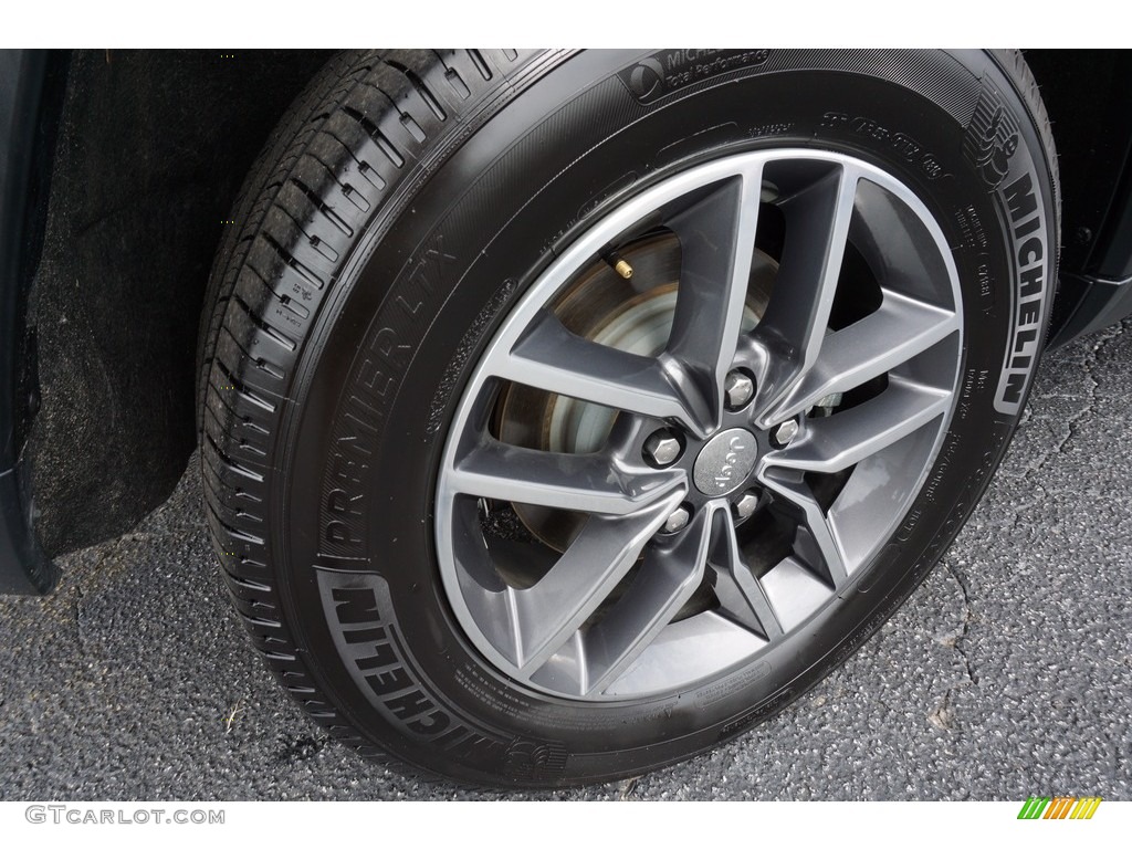 2017 Grand Cherokee Limited - Diamond Black Crystal Pearl / Black/Light Frost Beige photo #18