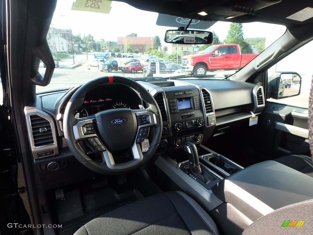 Raptor Black Interior 2018 Ford F150 SVT Raptor SuperCrew 4x4 Photo #122136701
