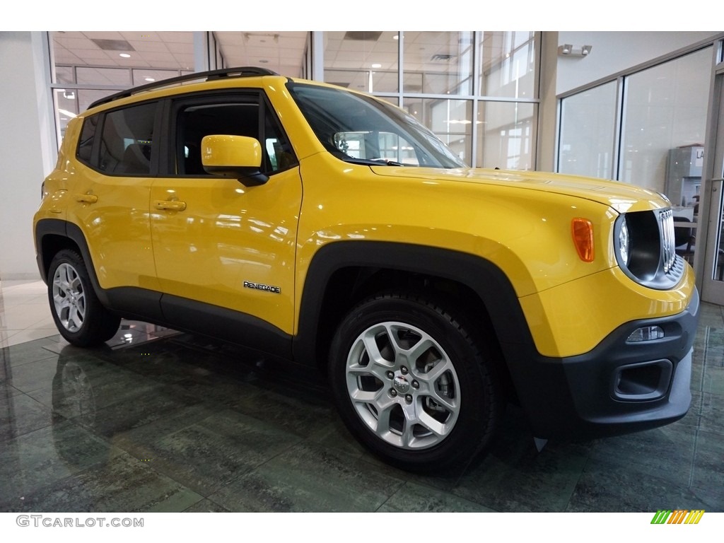 2017 Renegade Latitude - Solar Yellow / Black photo #4