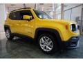 2017 Solar Yellow Jeep Renegade Latitude  photo #4