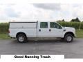 Oxford White - F250 Super Duty XL Crew Cab 4x4 Photo No. 2