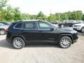 Diamond Black Crystal Pearl 2018 Jeep Cherokee Limited 4x4 Exterior