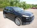 Diamond Black Crystal Pearl 2018 Jeep Cherokee Limited 4x4 Exterior