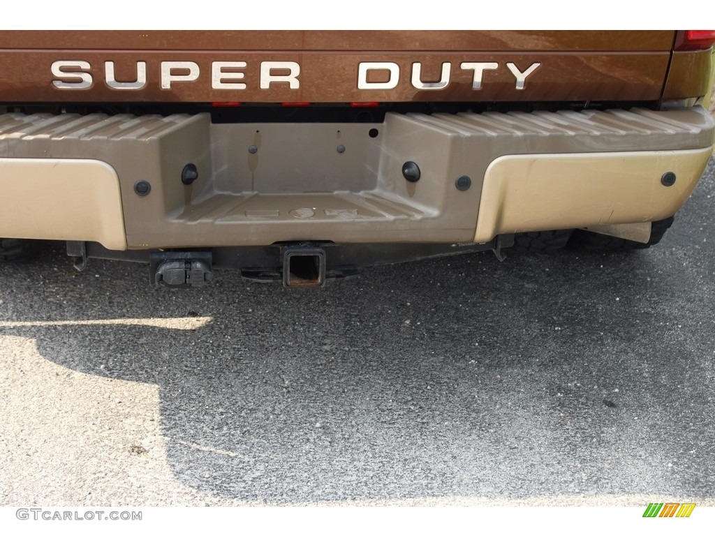 2011 F350 Super Duty Lariat Crew Cab 4x4 Dually - Golden Bronze Metallic / Adobe photo #12