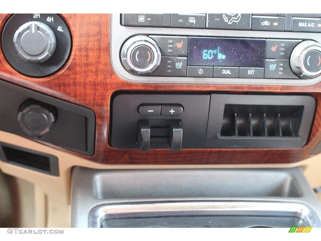 2011 F350 Super Duty Lariat Crew Cab 4x4 Dually - Golden Bronze Metallic / Adobe photo #35