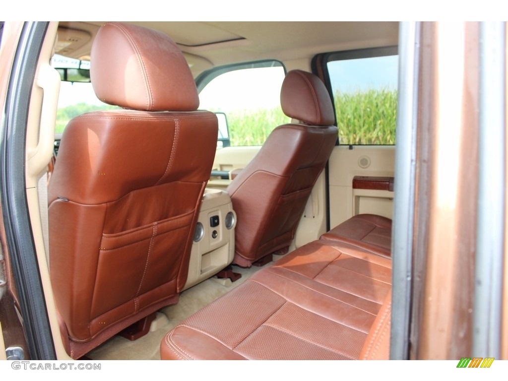 2011 F350 Super Duty Lariat Crew Cab 4x4 Dually - Golden Bronze Metallic / Adobe photo #39