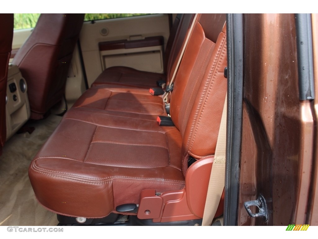 2011 F350 Super Duty Lariat Crew Cab 4x4 Dually - Golden Bronze Metallic / Adobe photo #40