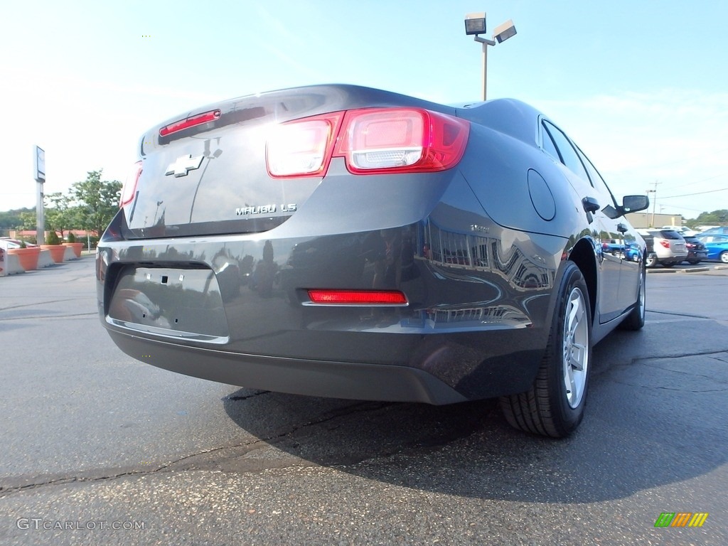 2014 Malibu LS - Ashen Gray Metallic / Jet Black/Titanium photo #9