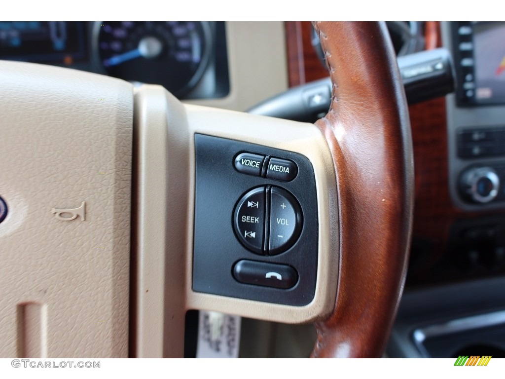 2011 F350 Super Duty Lariat Crew Cab 4x4 Dually - Golden Bronze Metallic / Adobe photo #51