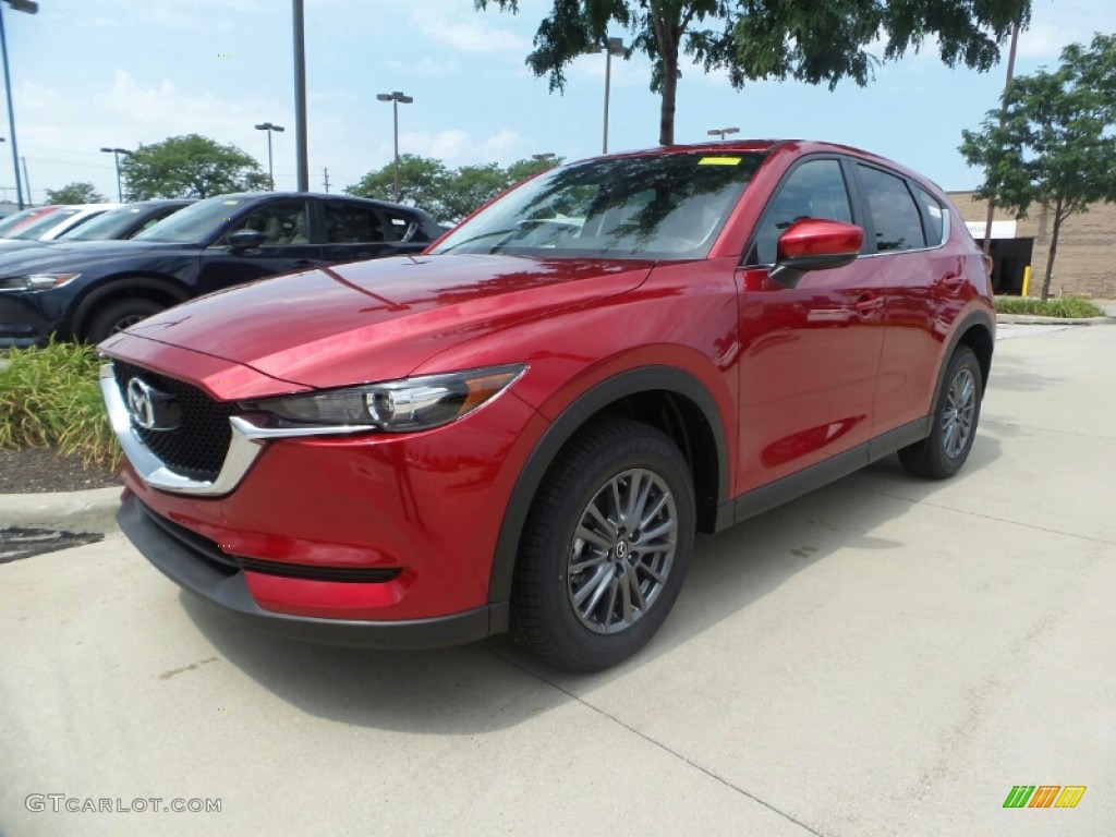 2017 CX-5 Touring AWD - Soul Red Metallic / Black photo #1