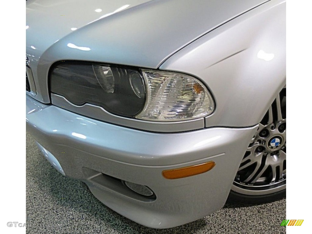 2002 M3 Coupe - Titanium Silver Metallic / Imola Red photo #10