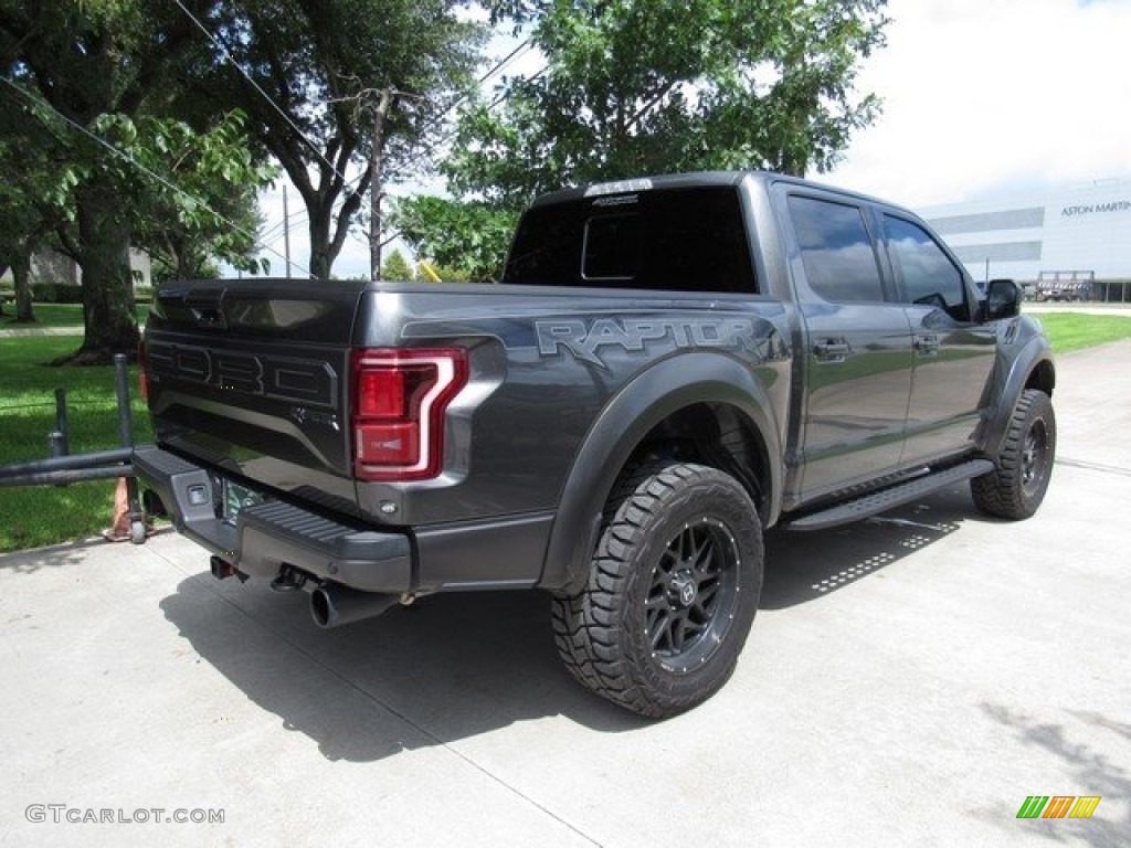 2017 F150 SVT Raptor SuperCrew 4x4 - Lithium Gray / Raptor Black photo #7