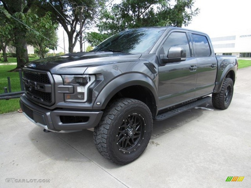 2017 F150 SVT Raptor SuperCrew 4x4 - Lithium Gray / Raptor Black photo #11