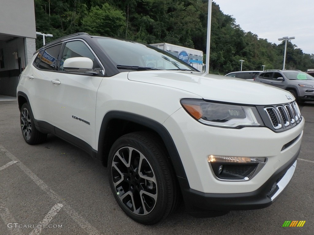 White 2018 Jeep Compass Limited 4x4 Exterior Photo #122142110