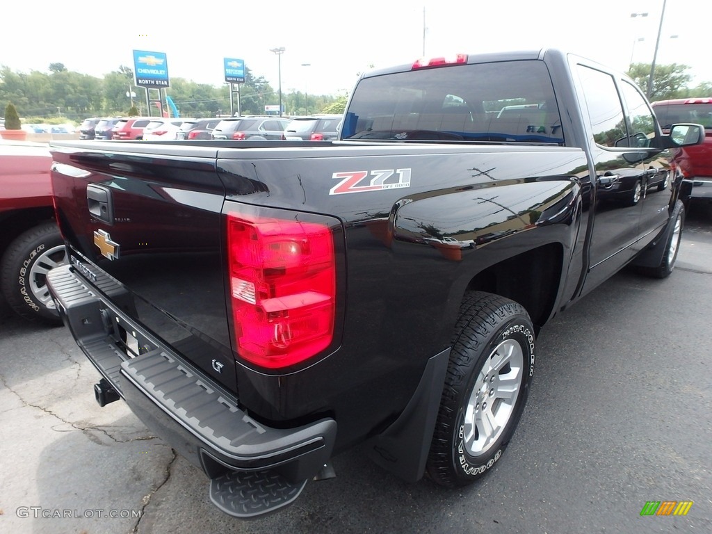 2017 Silverado 1500 LT Crew Cab 4x4 - Black / Jet Black photo #5