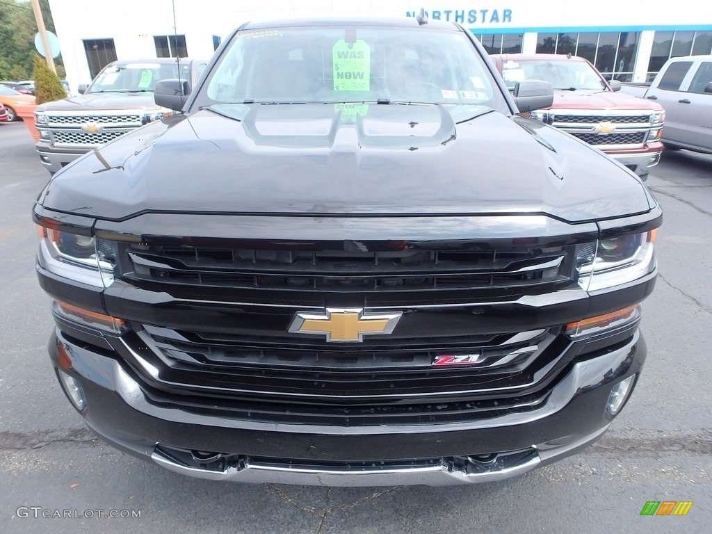 2017 Silverado 1500 LT Crew Cab 4x4 - Black / Jet Black photo #8