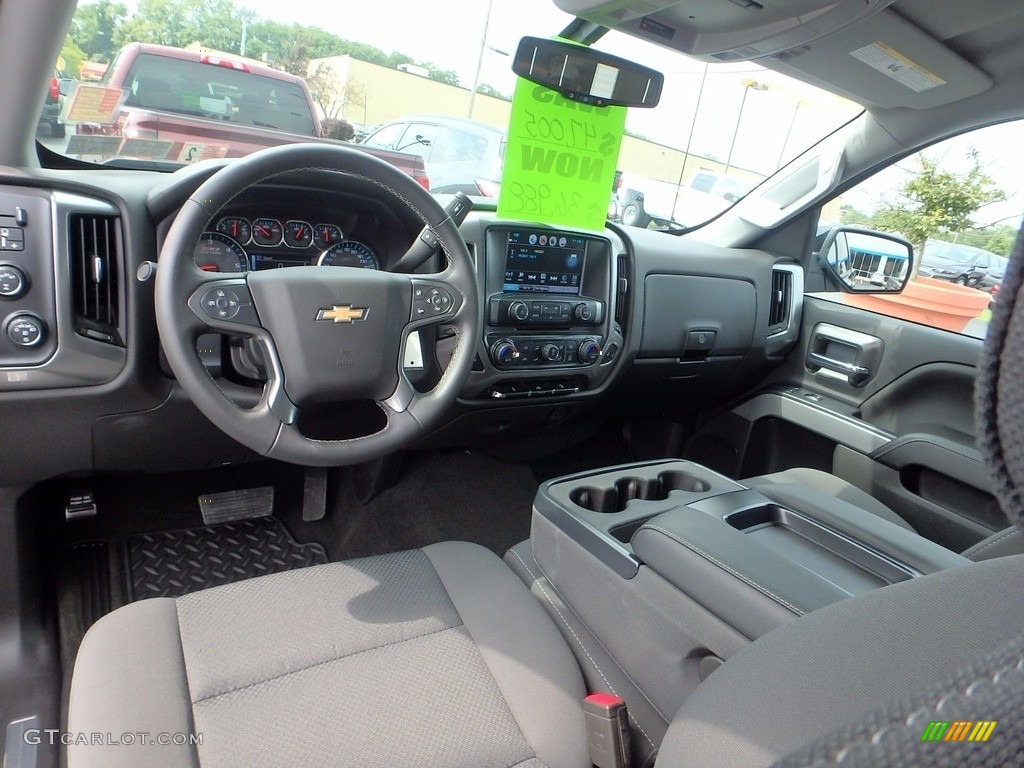 2017 Silverado 1500 LT Crew Cab 4x4 - Black / Jet Black photo #15