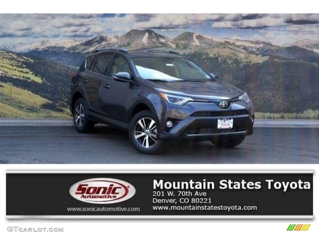 2017 RAV4 XLE - Magnetic Gray Metallic / Ash photo #1