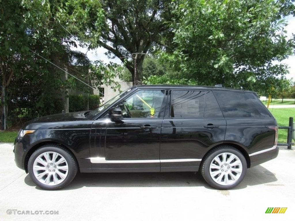 2017 Range Rover Supercharged - Santorini Black Metallic / Espresso/Almond photo #11