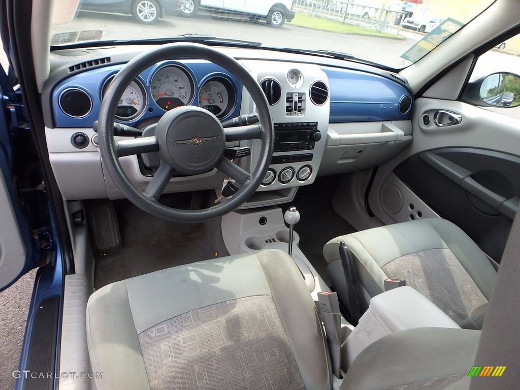 2006 PT Cruiser Touring - Electric Blue Pearl / Pastel Slate Gray photo #10