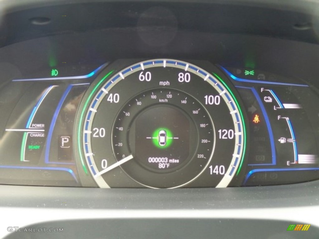 2017 Accord Hybrid Touring Sedan - Mandarin Gold Metallic / Black photo #18