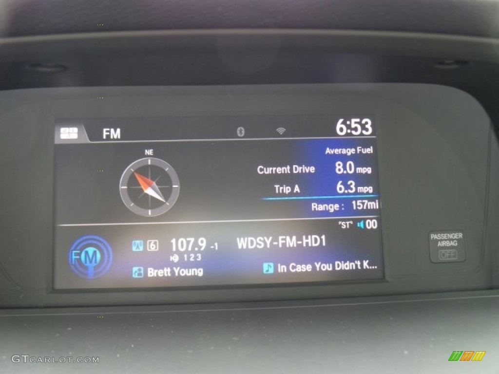 2017 Accord Hybrid Touring Sedan - Mandarin Gold Metallic / Black photo #29