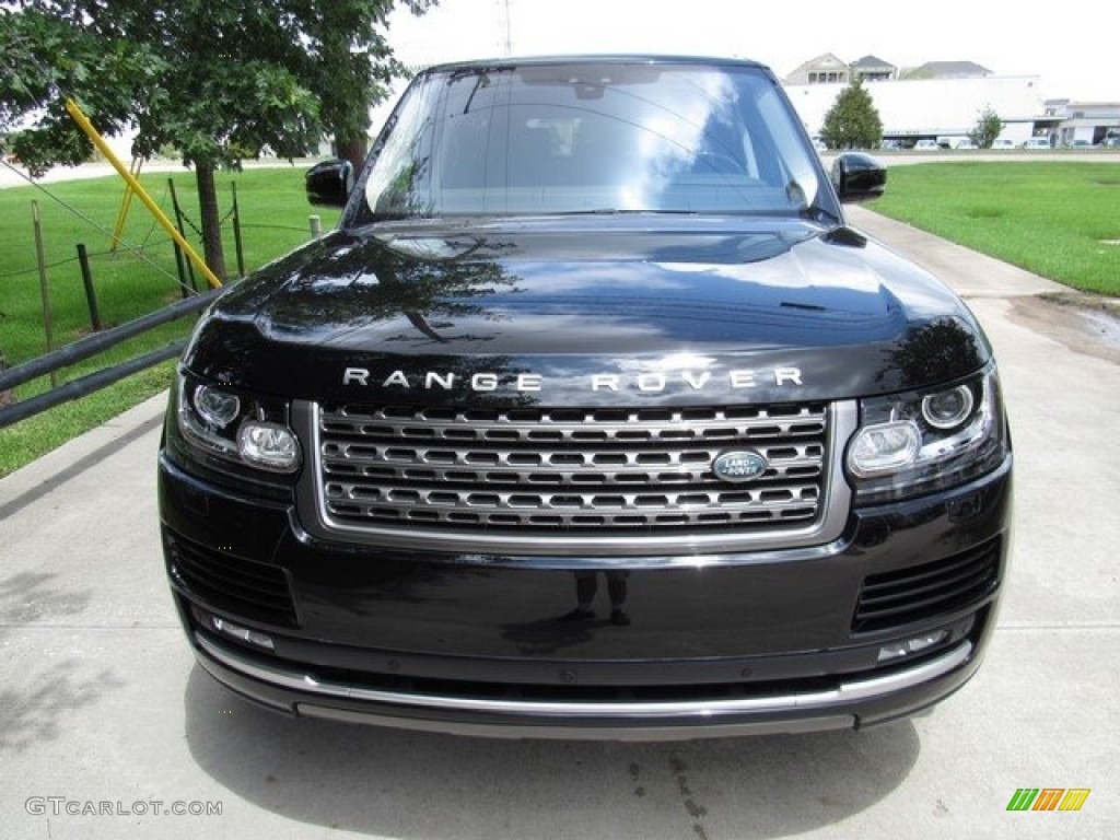 2017 Range Rover  - Narvik Black / Ebony/Ebony photo #9