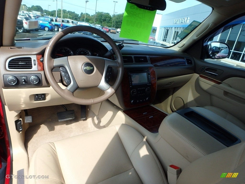 2013 Tahoe LTZ 4x4 - Crystal Red Tintcoat / Light Cashmere/Dark Cashmere photo #21